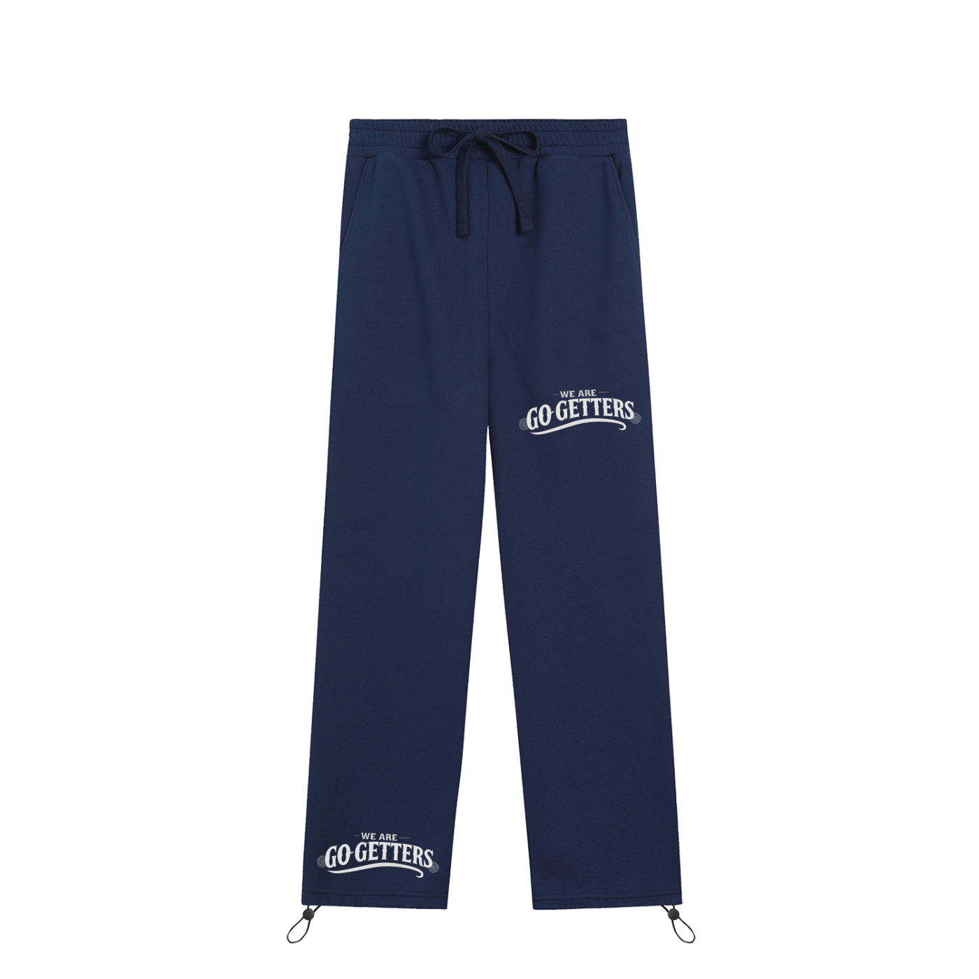 Essential Drawstring Straight-Leg "Go Getters" Sweatpants