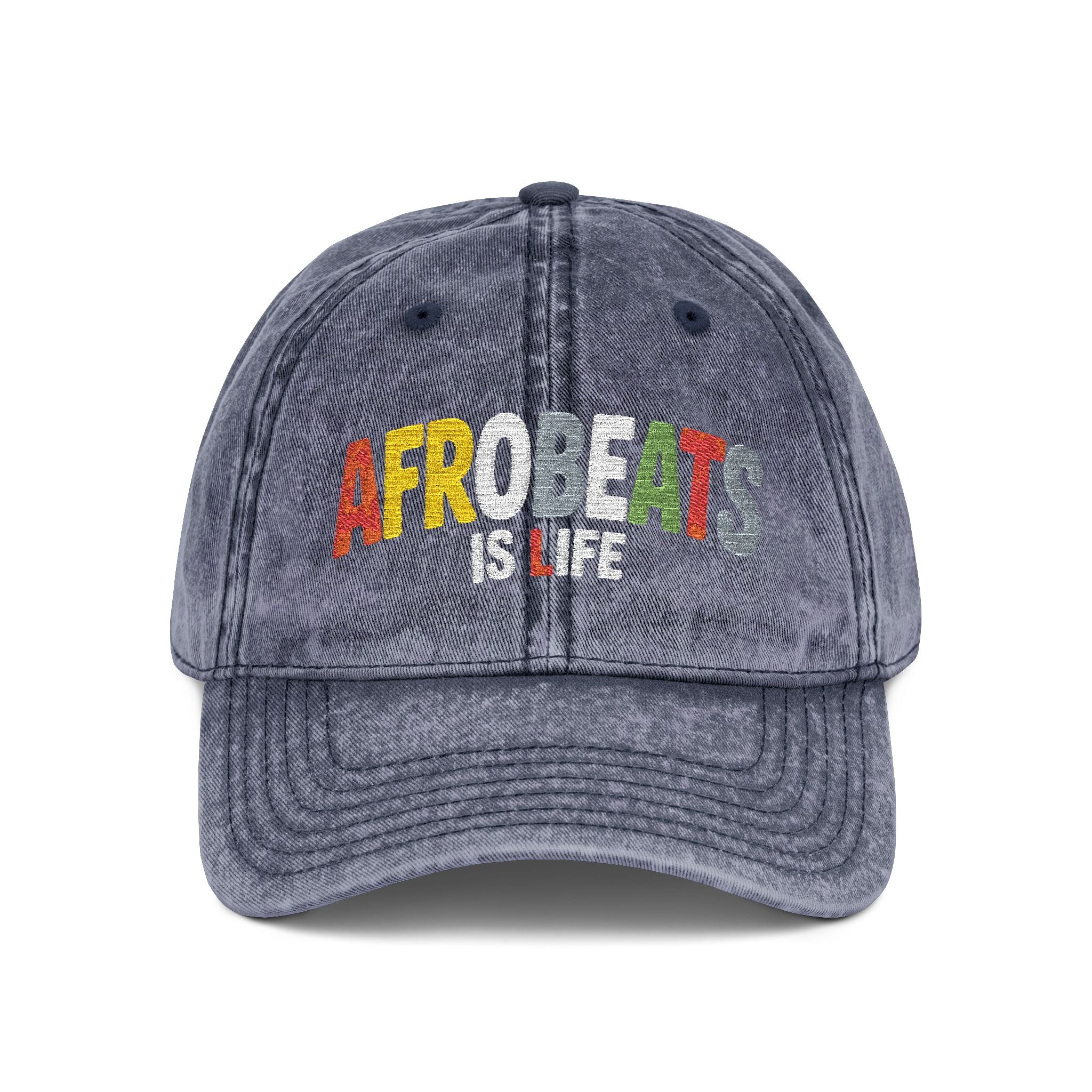 'Afrobeats is Life' Vintage Cap (Embroidery)