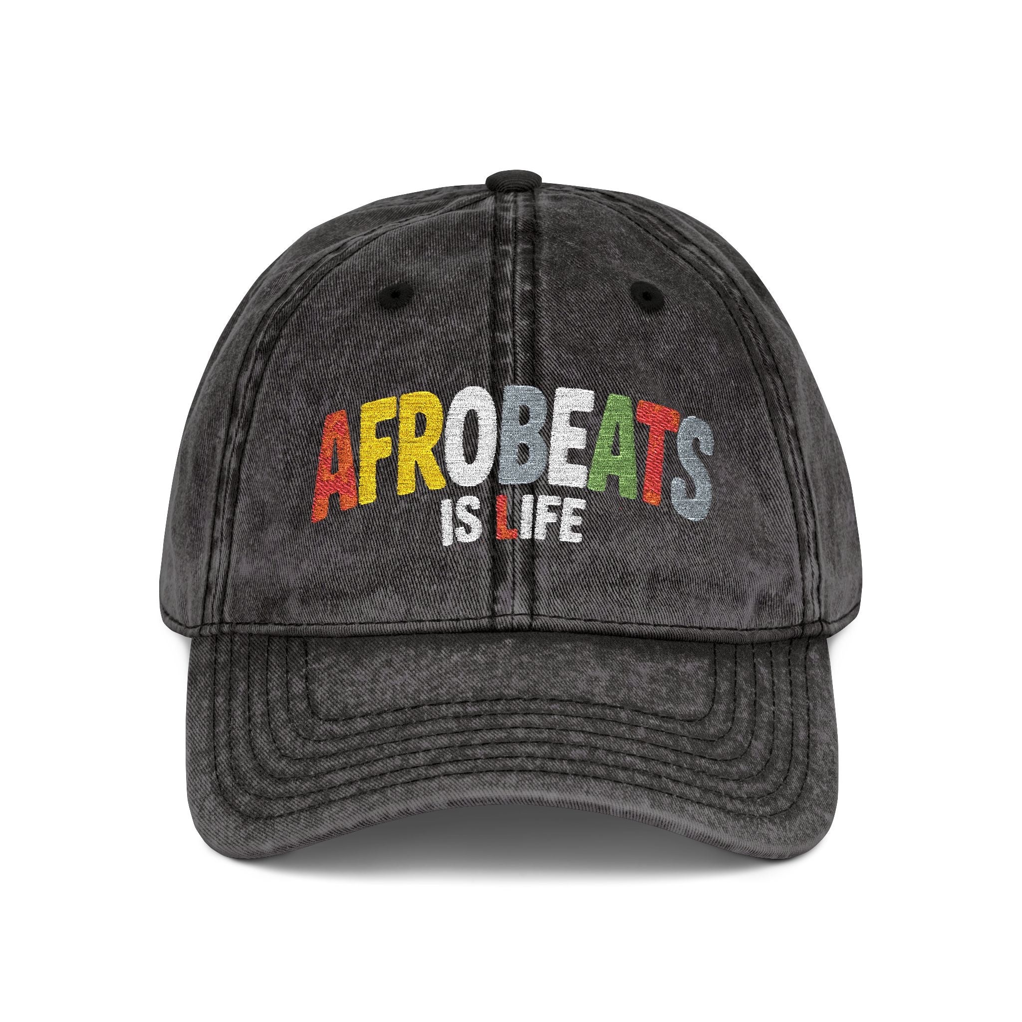 'Afrobeats is Life' Vintage Cap (Embroidery)