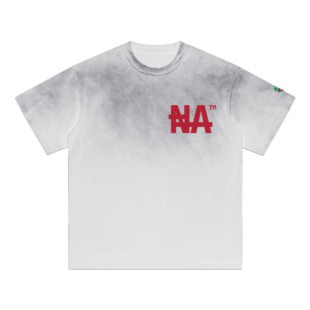 Unisex Washed Gradient "NA" T-Shirt