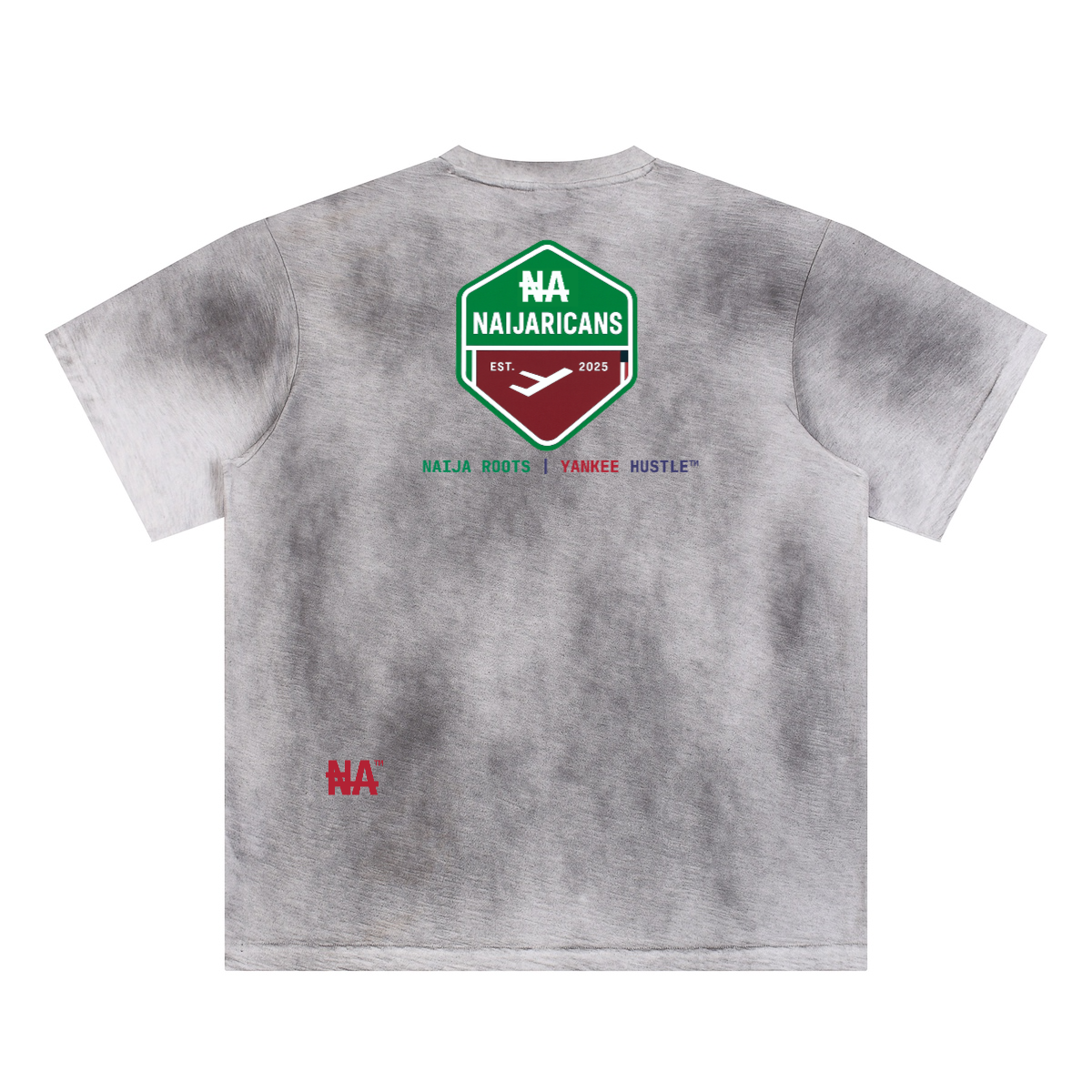 Sunfade Hand-Painted "NA" T-Shirt