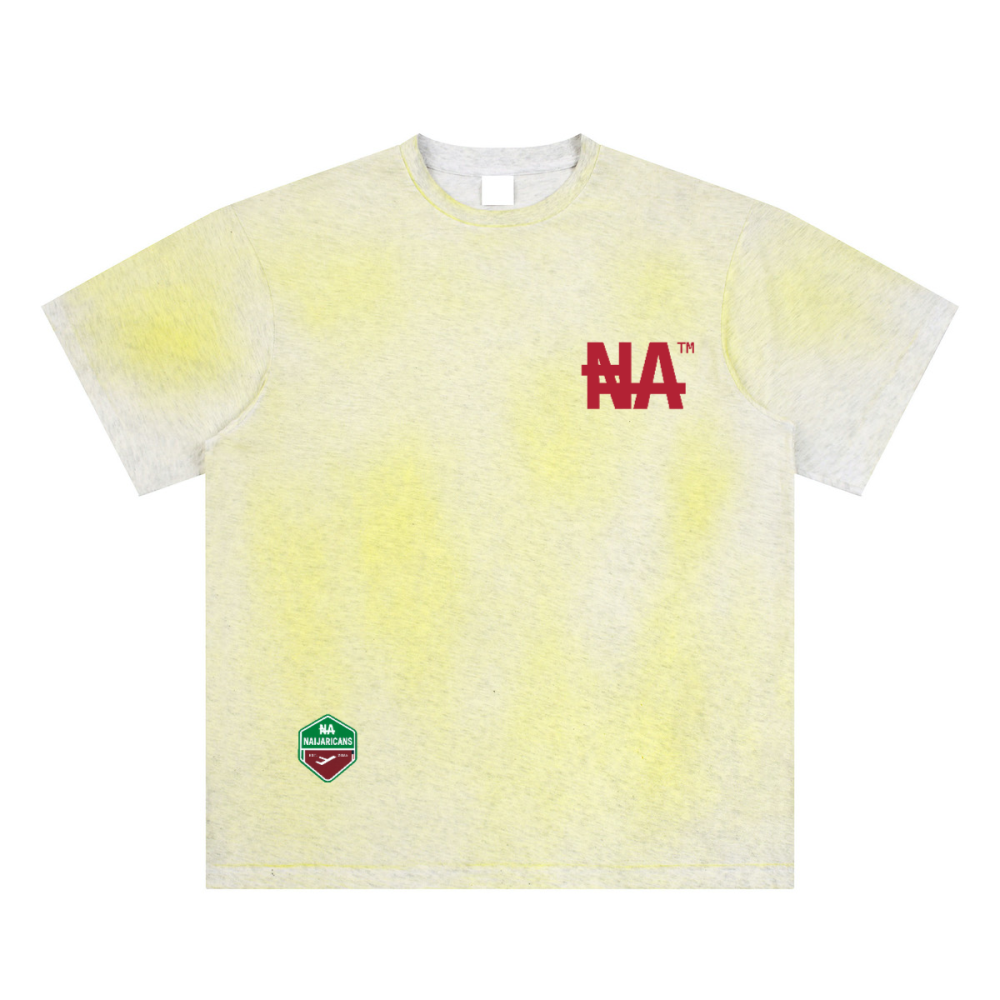Sunfade Hand-Painted "NA" T-Shirt