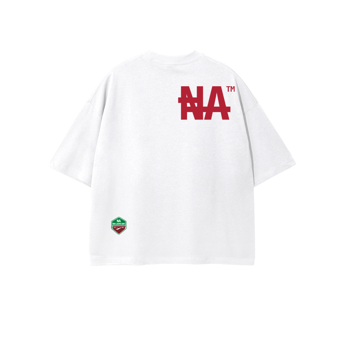Unisex 100% Combed Cotton Cropped Oversized "Naijaricans" T-shirt