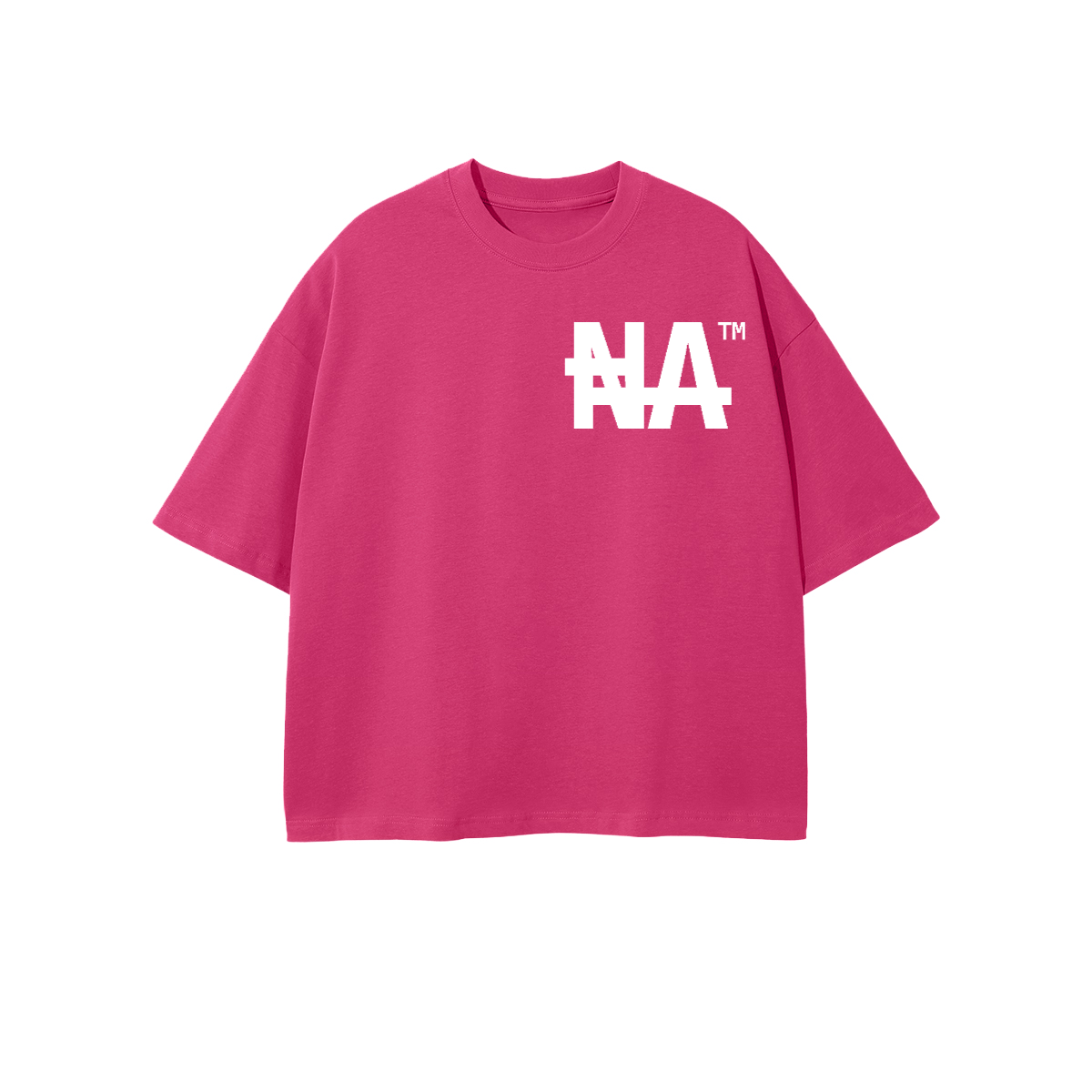 Unisex 100% Combed Cotton Cropped Oversized "Naijaricans" T-shirt