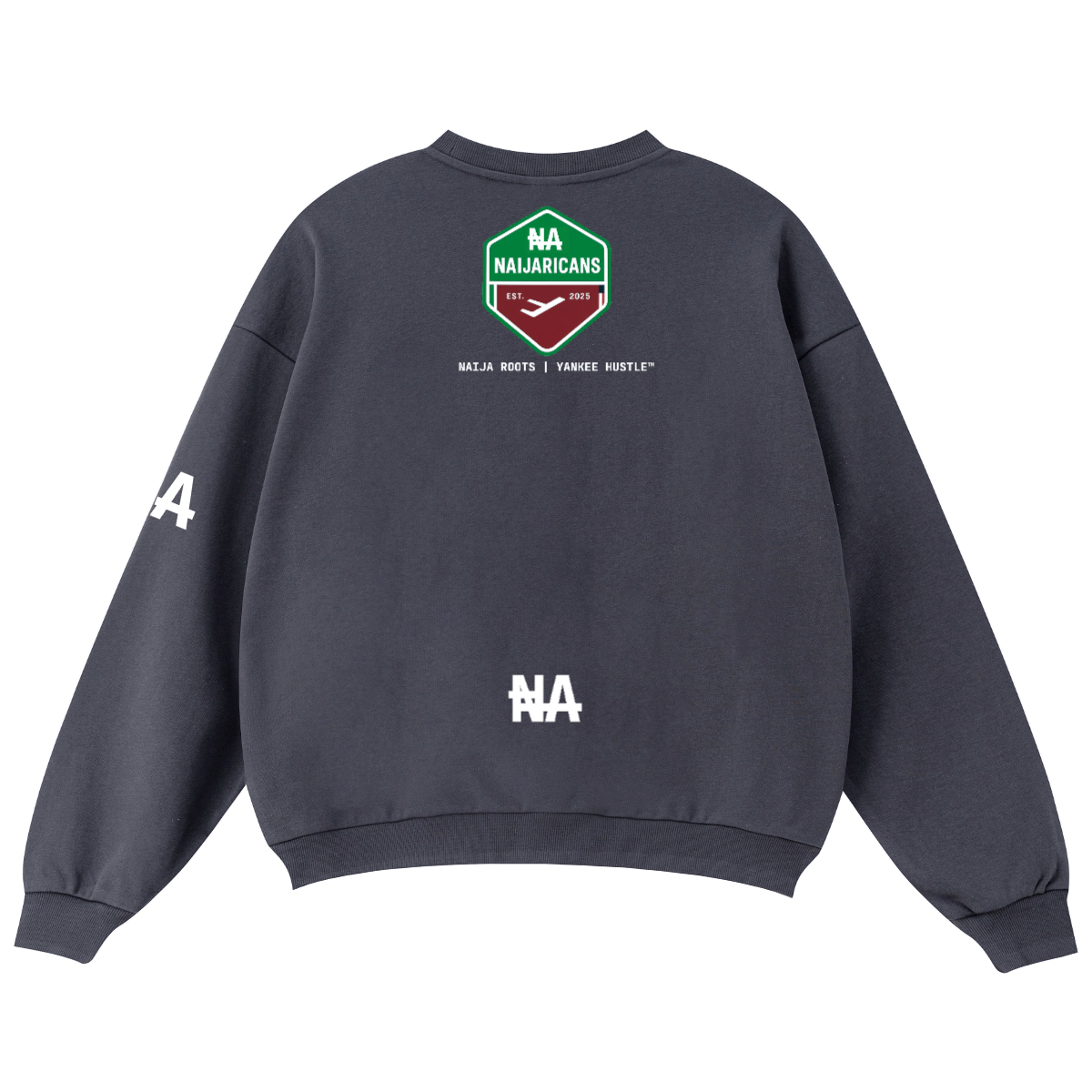 Unisex Oversized Crewneck "Afrobeats is Life" Sweater