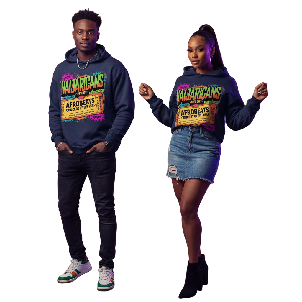 Unisex Boxy "Afrobeats Concert" Hoodie