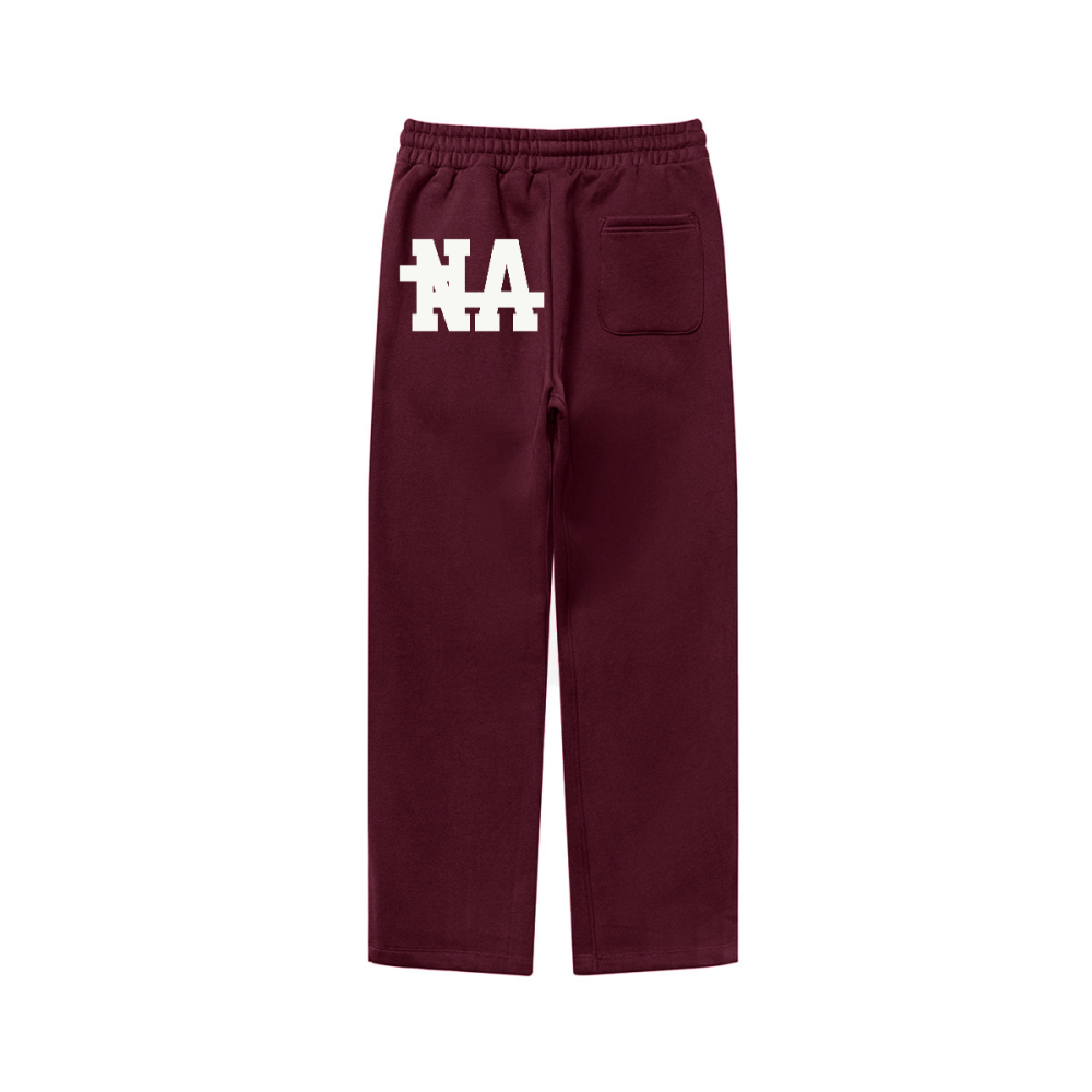 Unisex Fleece Oversized "NA" Sweatpants