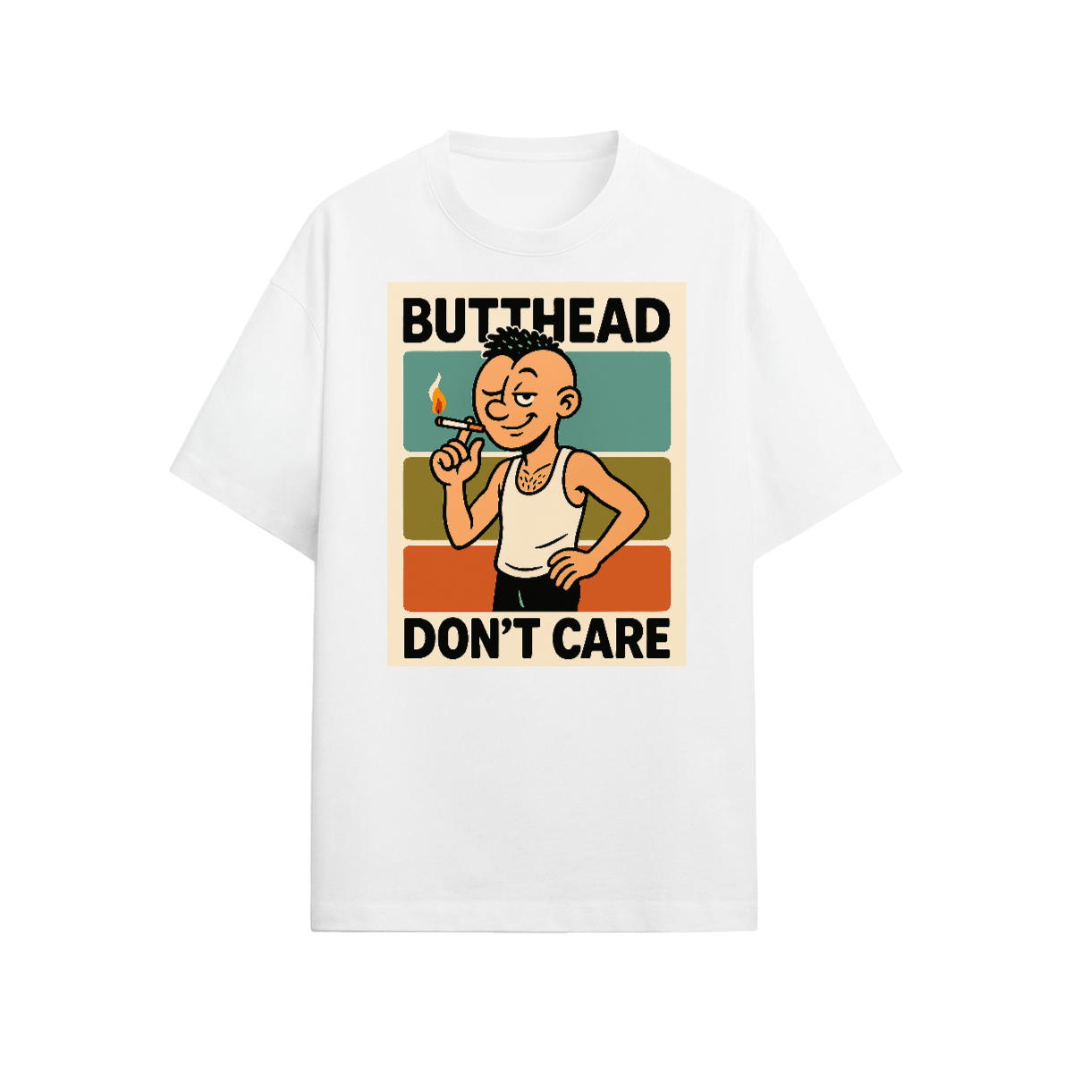 Unisex Relaxed Fit "Butthead Don't Care" T-shirt