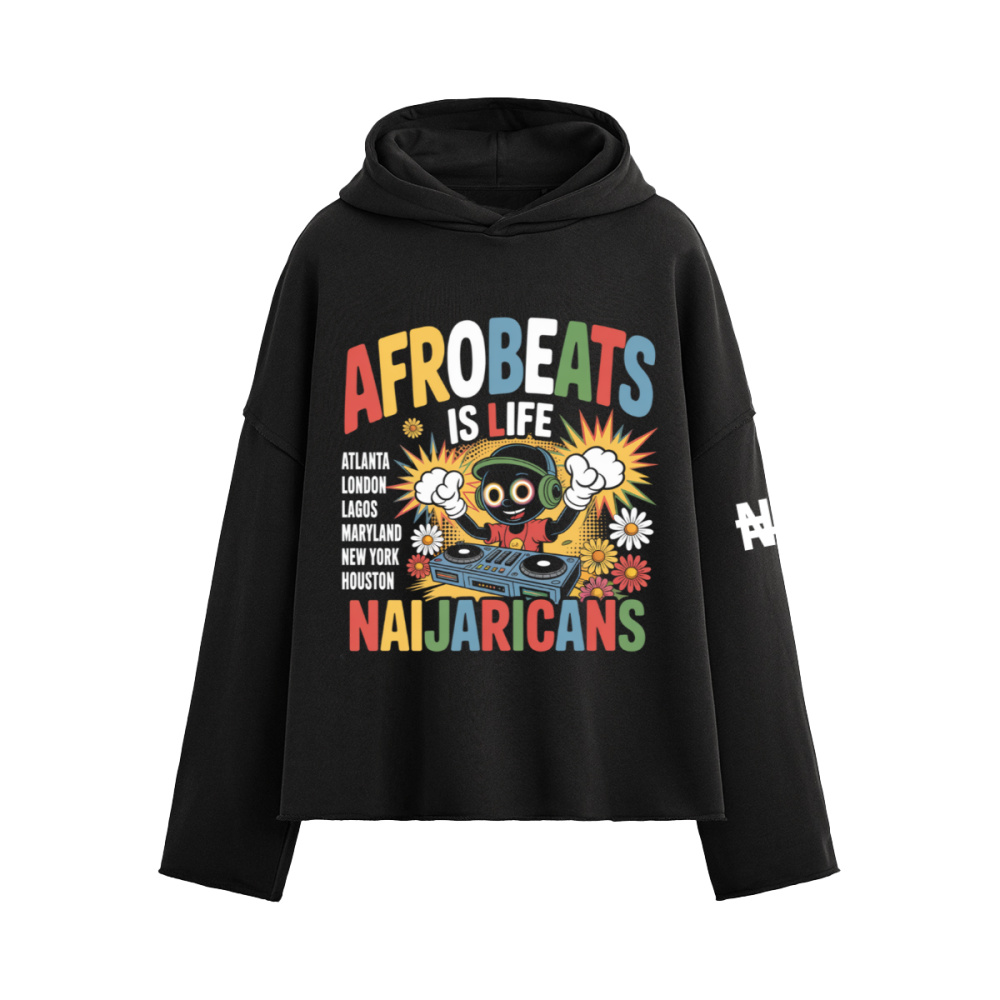 Unisex Boxy "Afrobeats is Life" Hoodie