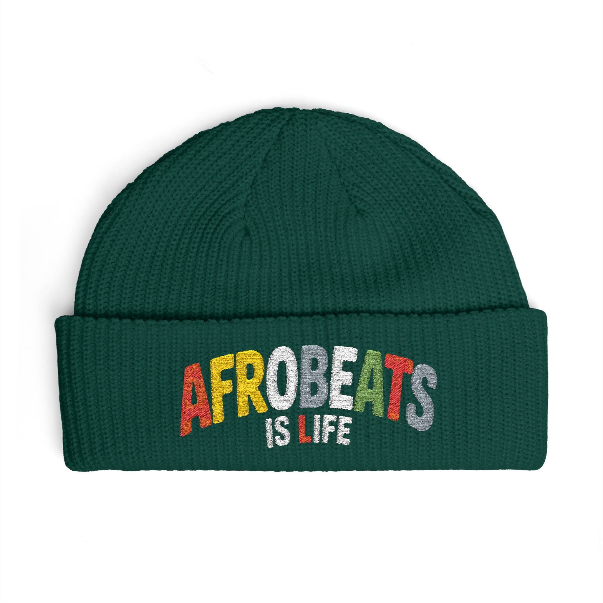 'Afrobeats is Life' Cuff Beanie