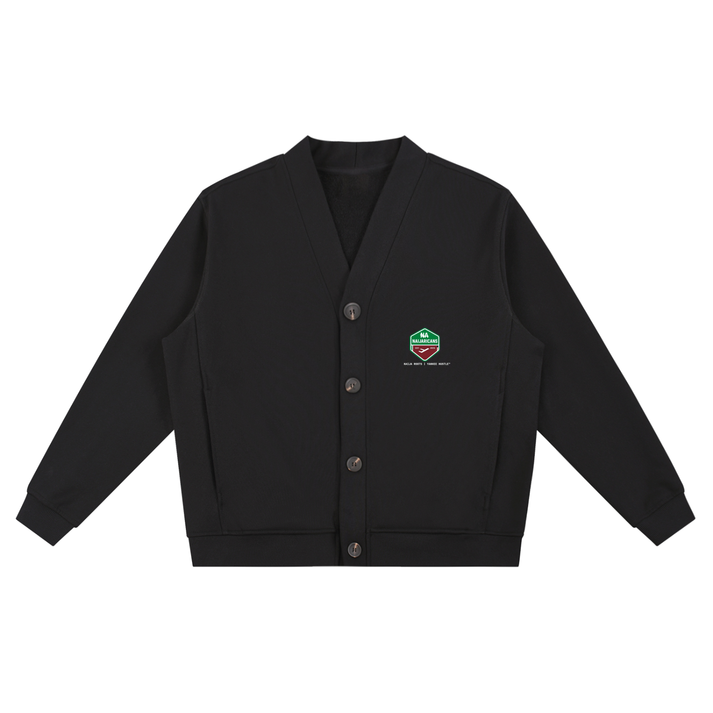 Essential Heavyweight Sweat "NA" Cardigan