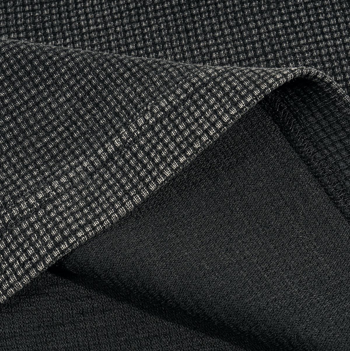 Waffle-Texture Washed Cropped Boxy "Exotic NA" Tee