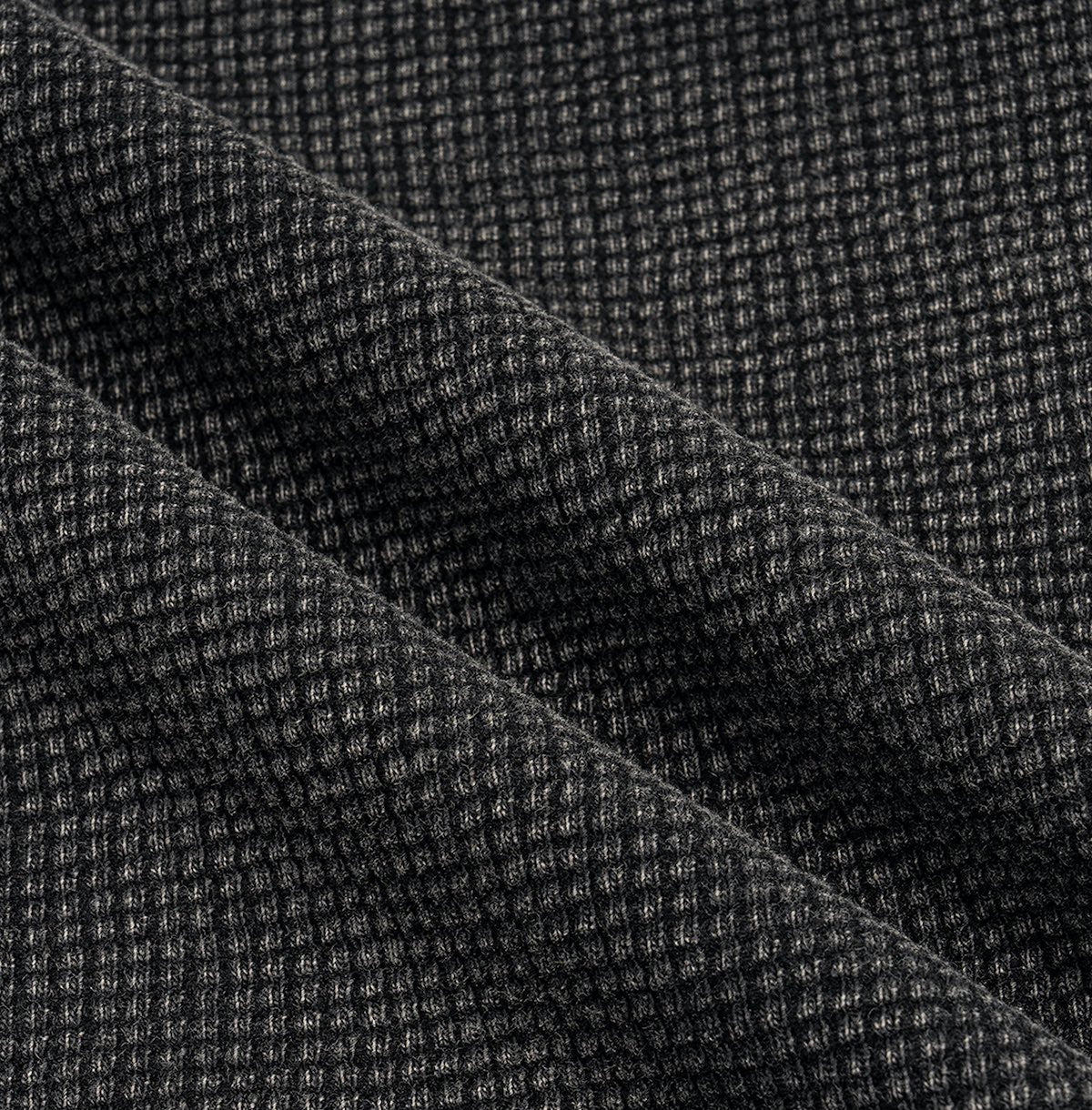 Waffle-Texture Washed Cropped Boxy "Exotic NA" Tee