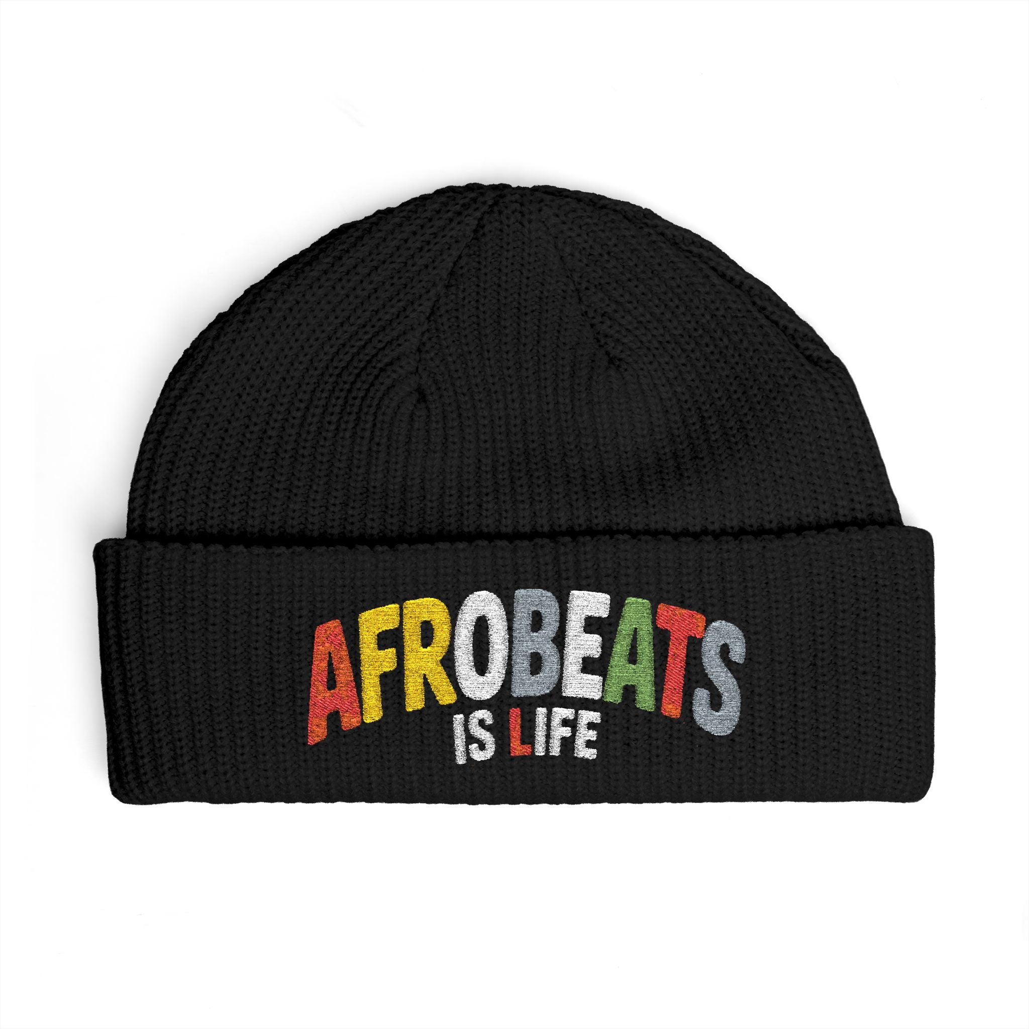 'Afrobeats is Life' Cuff Beanie