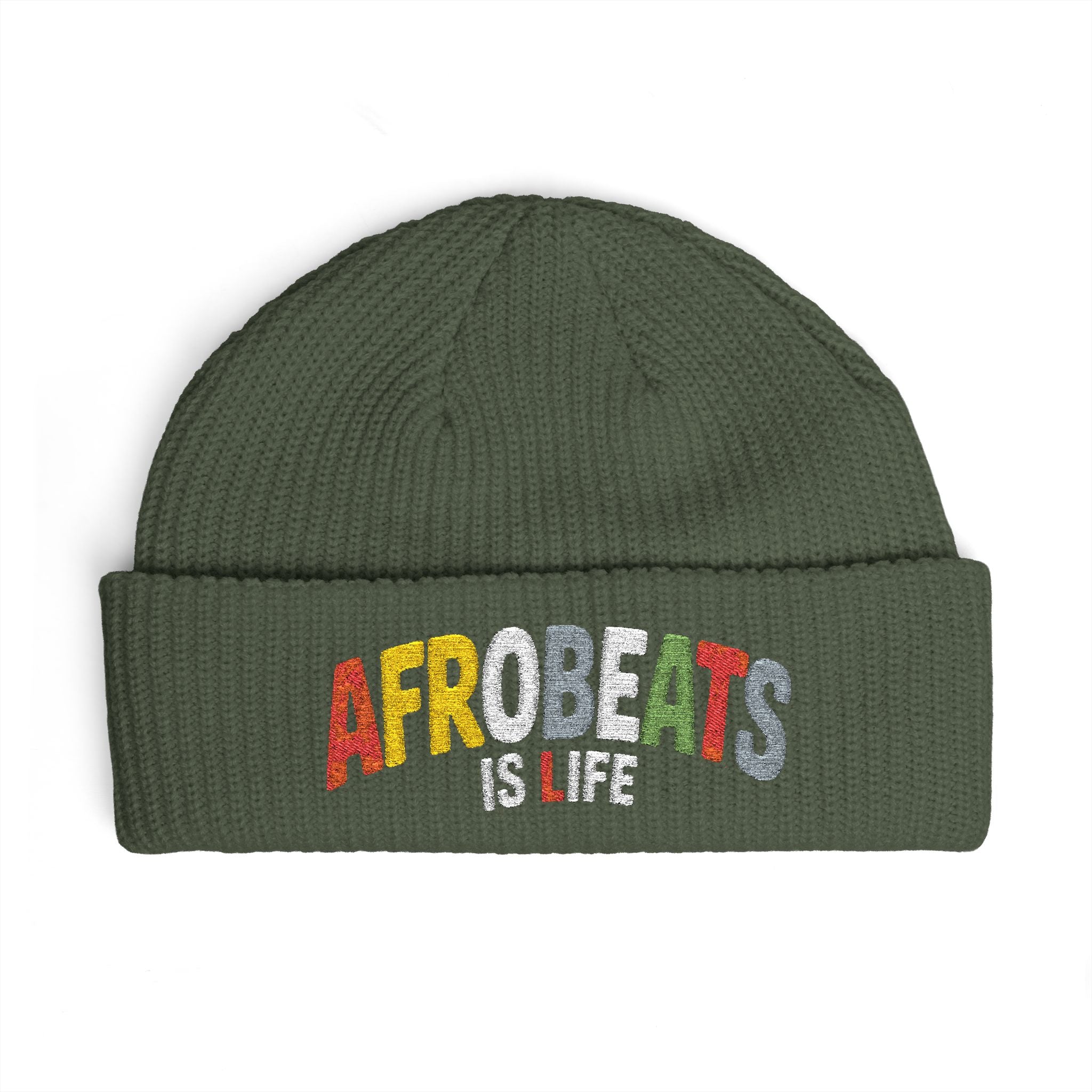 'Afrobeats is Life' Cuff Beanie