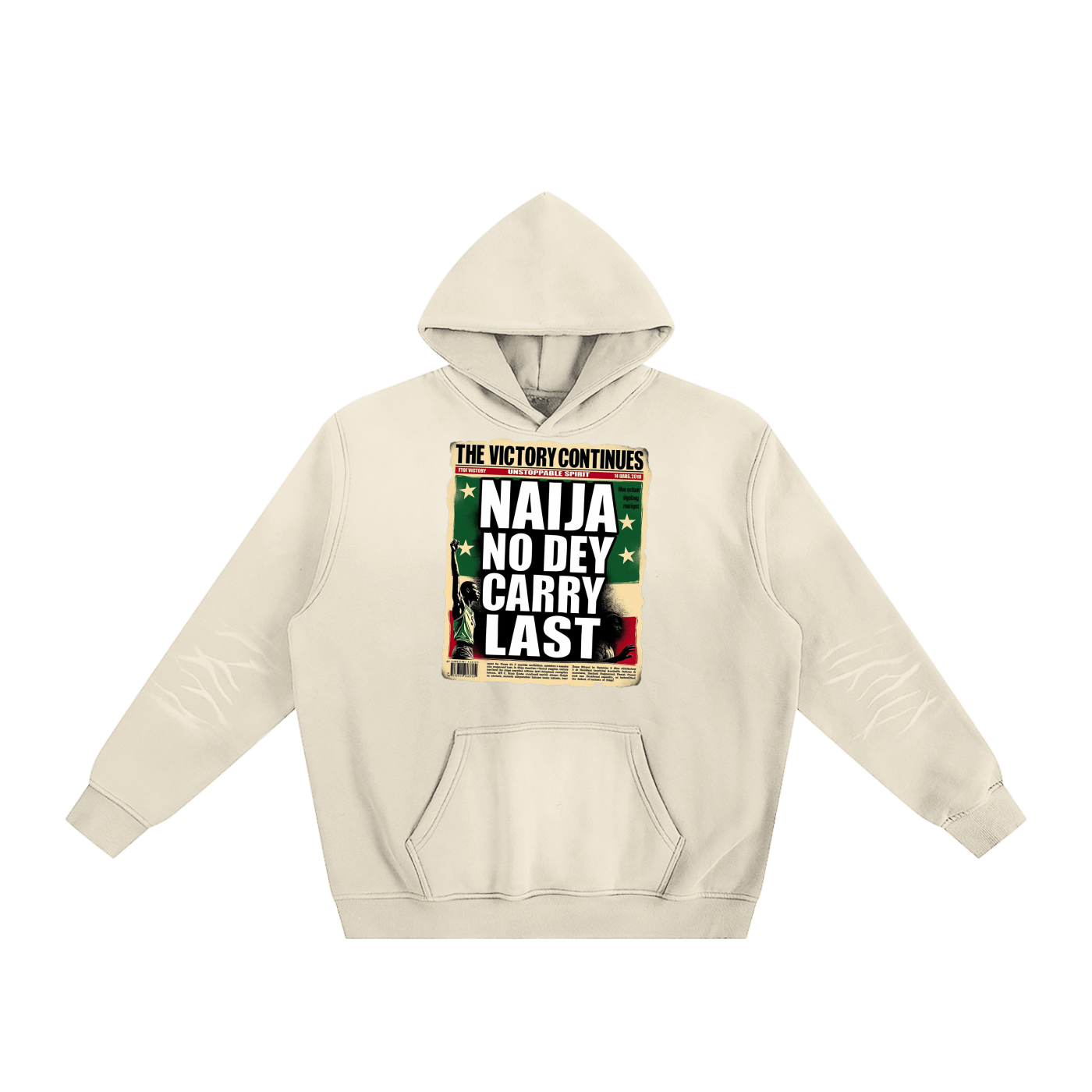 Sunfade Fleeced "No Last" Hoodie