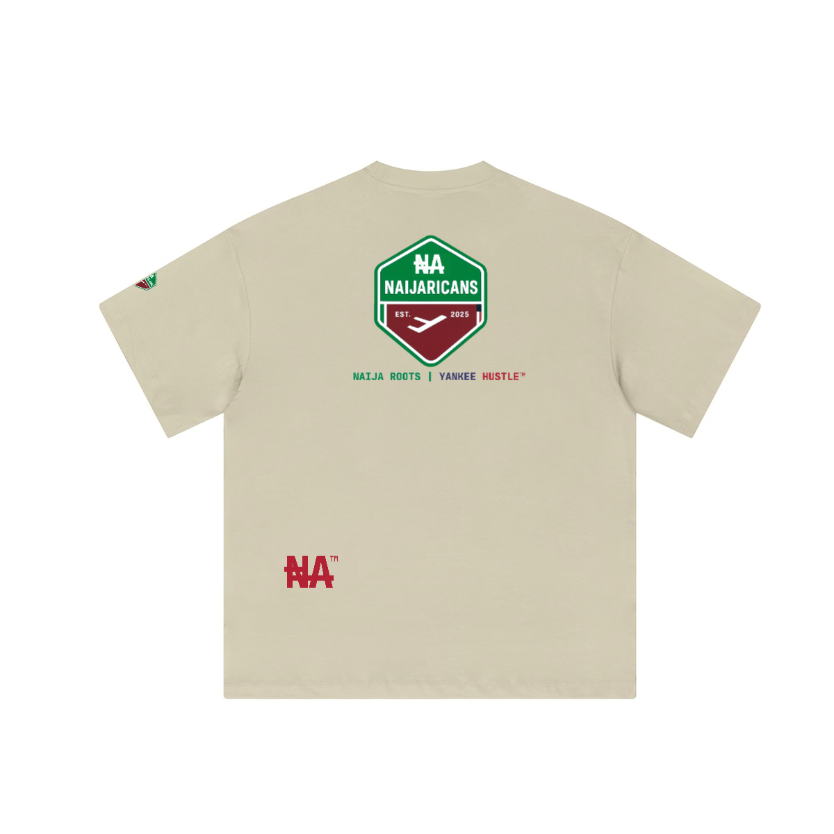 Unisex Loose "NA" T-shirt