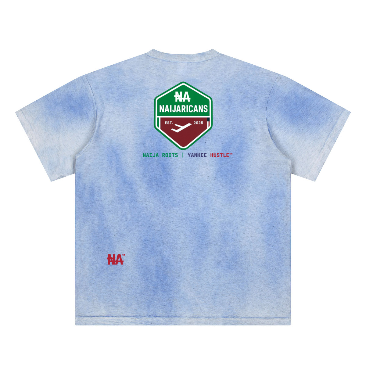 Sunfade Hand-Painted "NA" T-Shirt