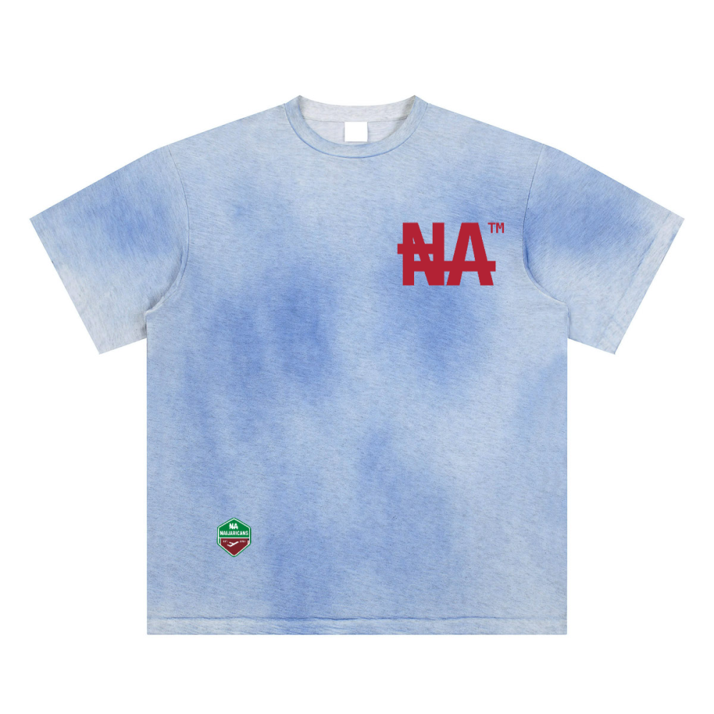 Sunfade Hand-Painted "NA" T-Shirt