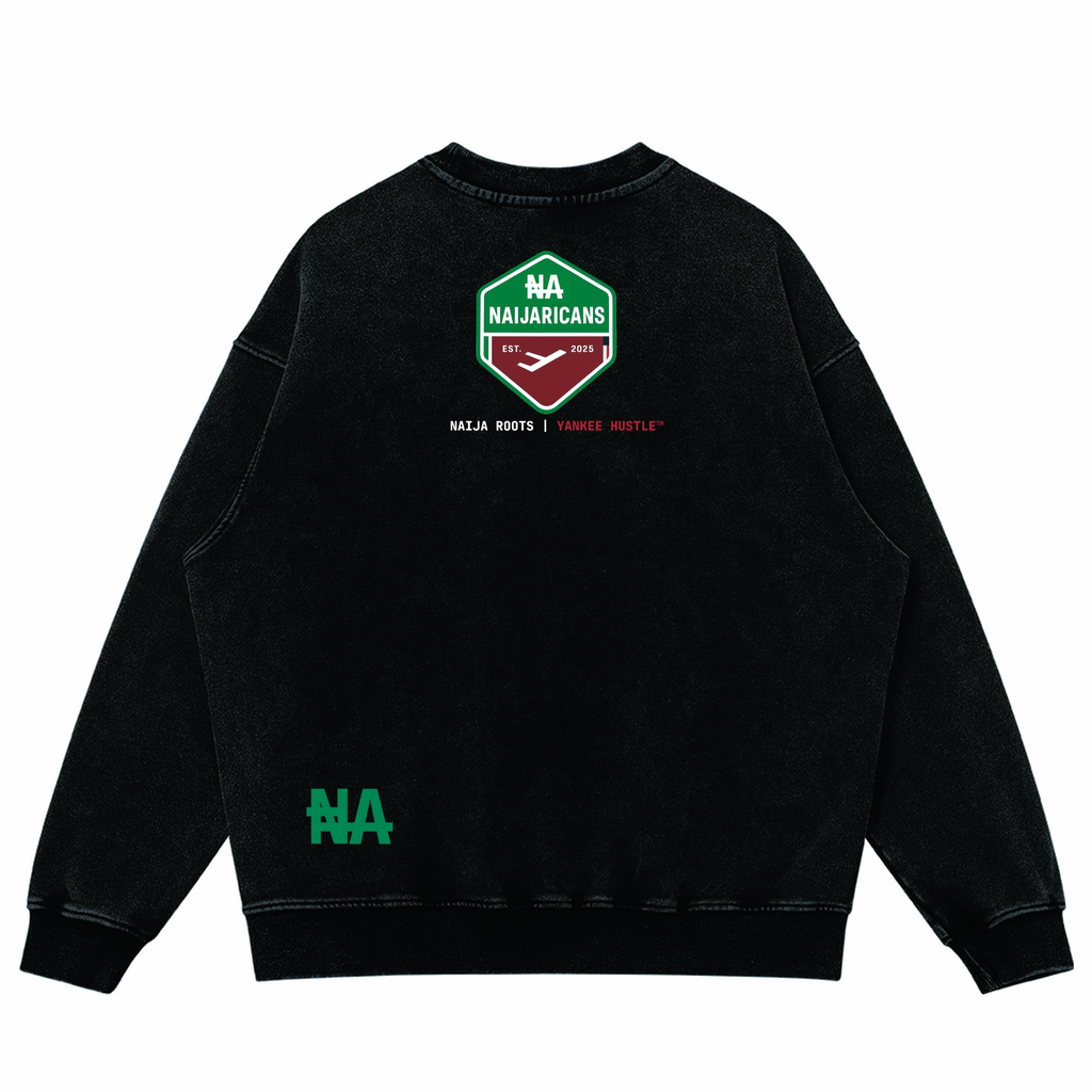 Unisex Super Heavyweight Oversized Faded Sweatshirt(440GSM)