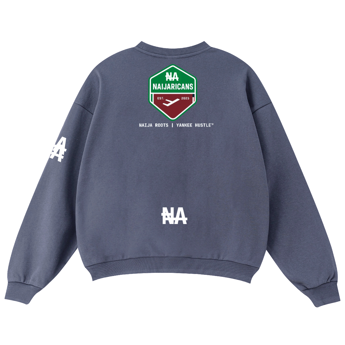 Unisex Oversized Crewneck "Afrobeats is Life" Sweater