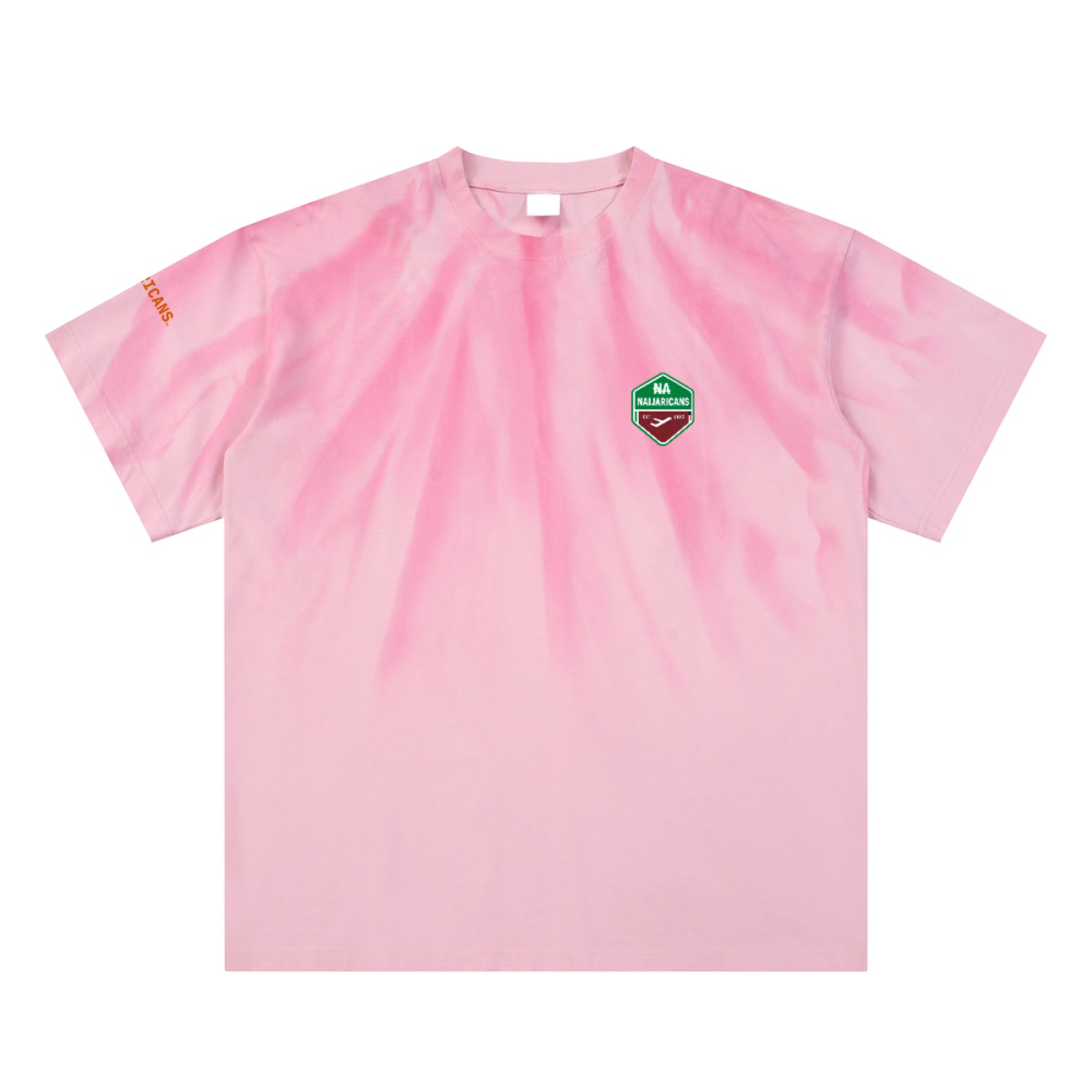 Hand-Scrunched Sunfade "Concert Ticket" Tee