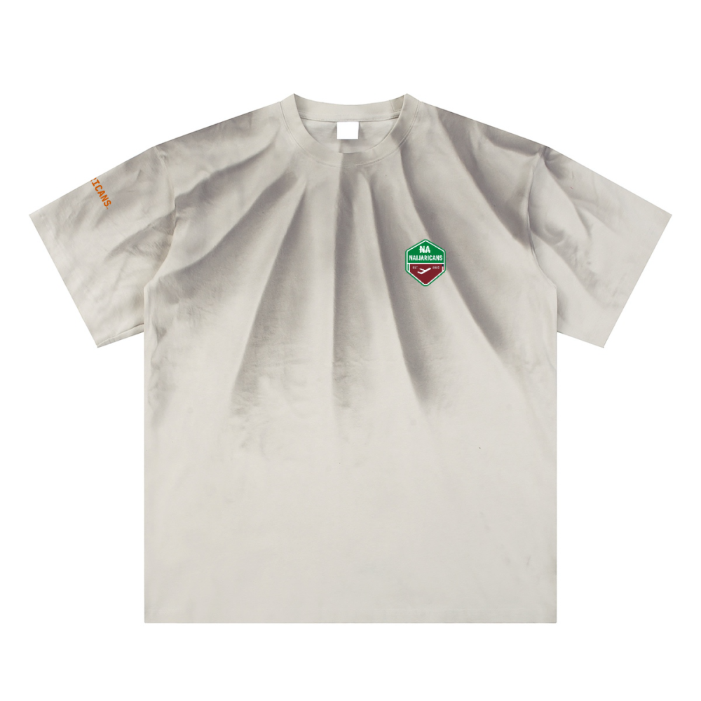 Hand-Scrunched Sunfade "Concert Ticket" Tee