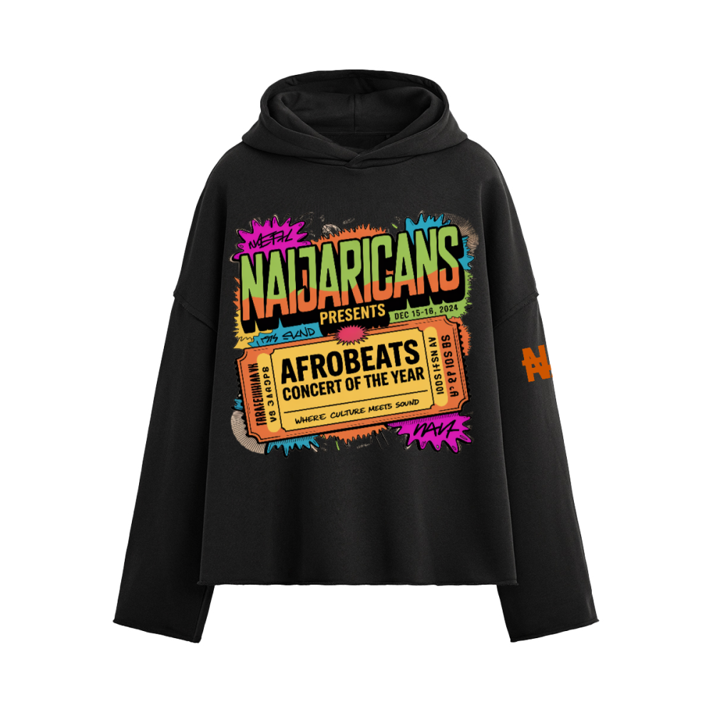Unisex Boxy "Afrobeats Concert" Hoodie