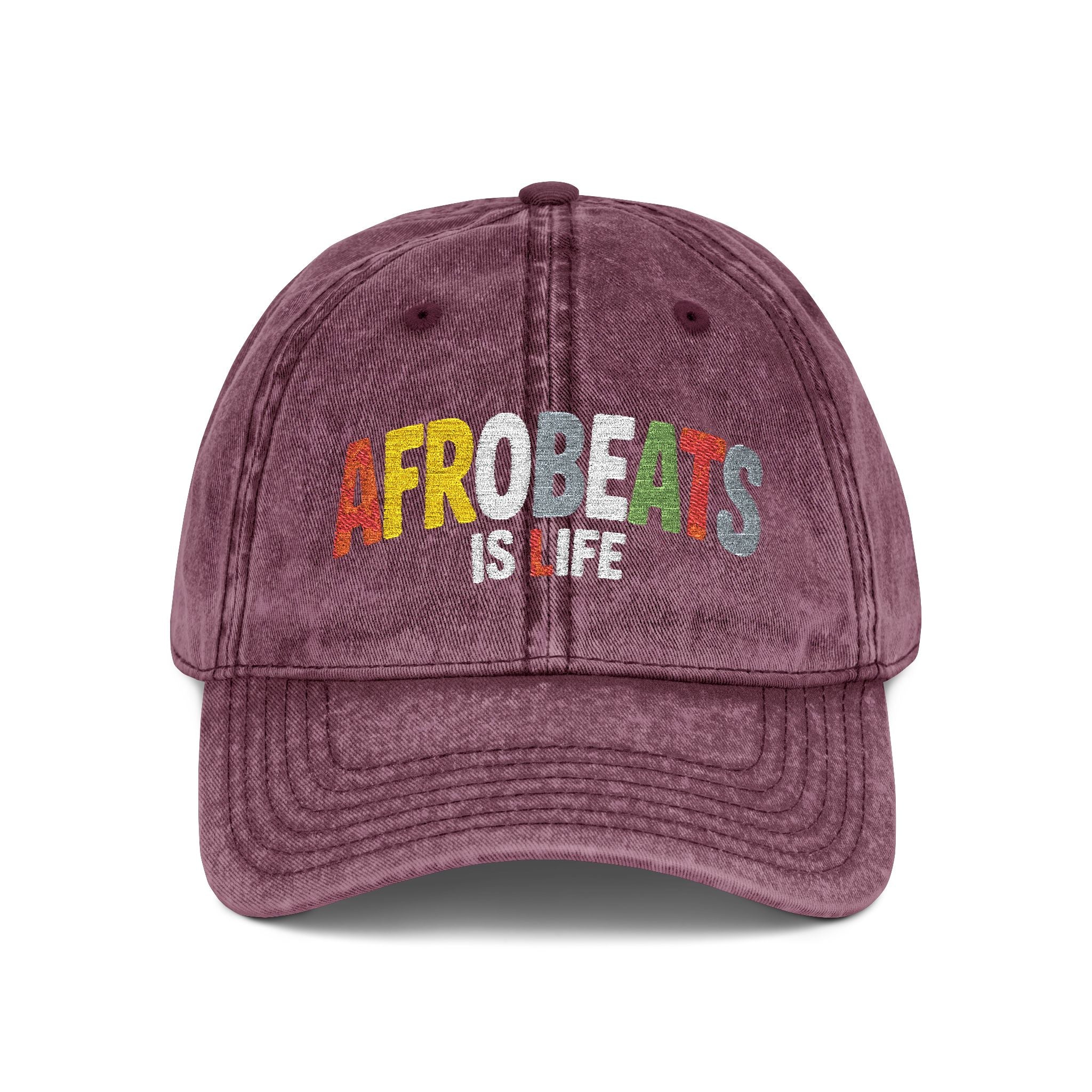 'Afrobeats is Life' Vintage Cap (Embroidery)