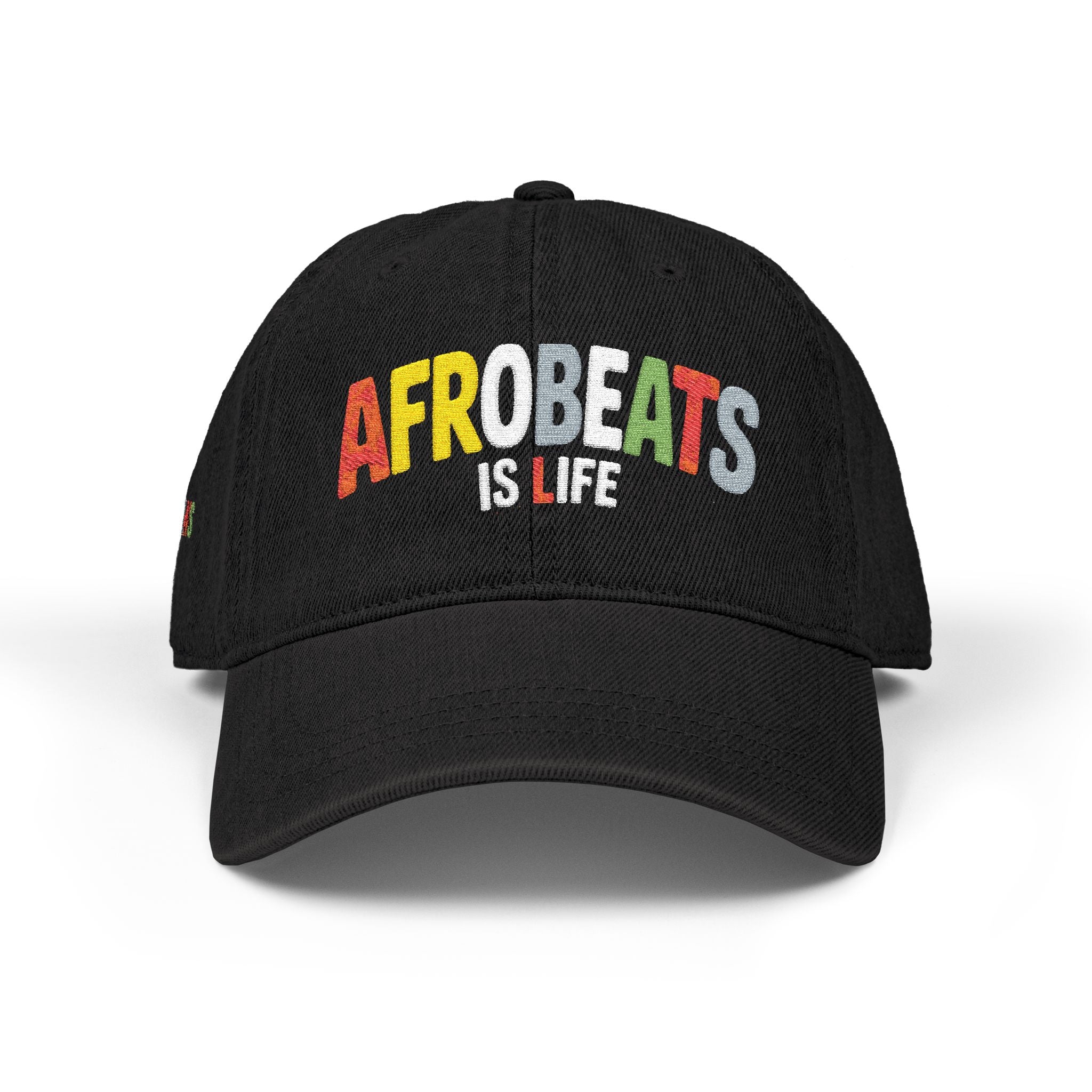 'Afrobeats is Life' Denim Hat (Embroidery)