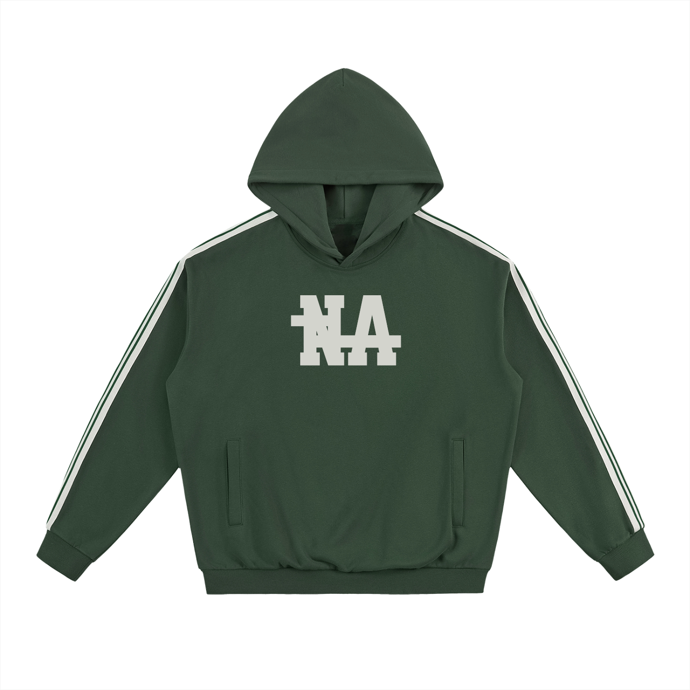 Side Stripe Drop-Shoulder  "1960" Hoodie