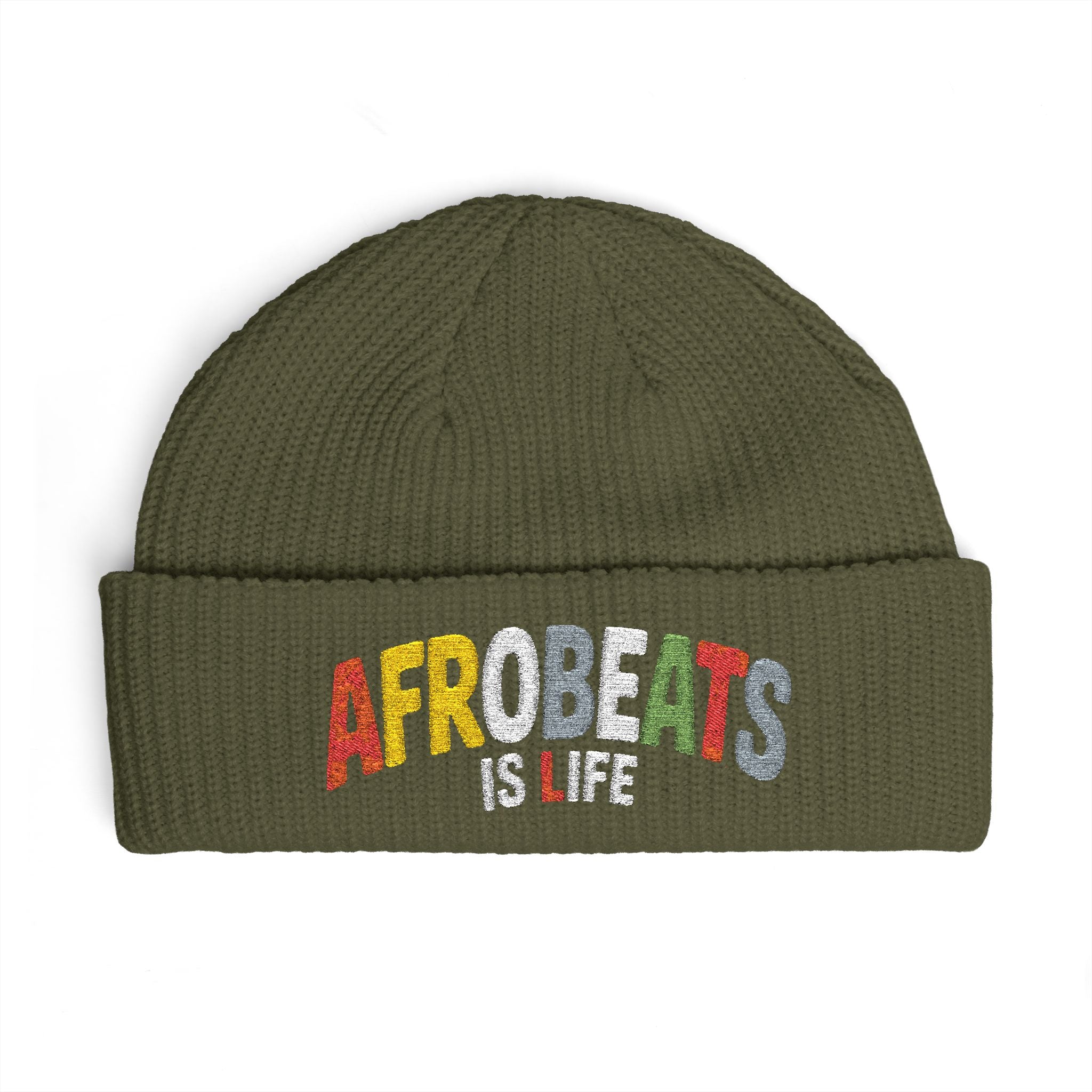 'Afrobeats is Life' Cuff Beanie