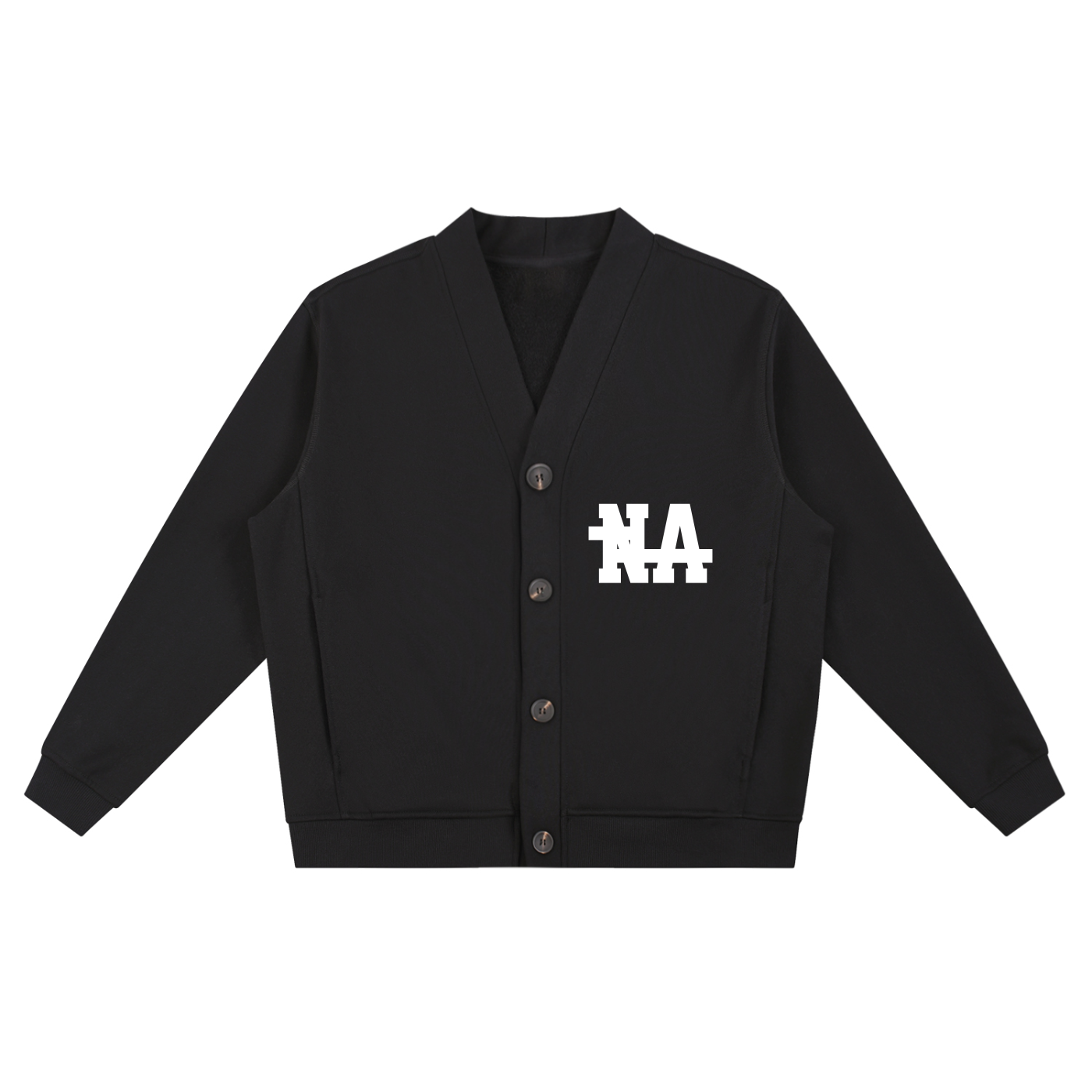 Essential Heavyweight "NA" Sweat Cardigan